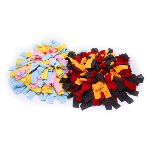 Pet Dog Snuffle Mat Nose Training Sniffing Pad-Red large 2
