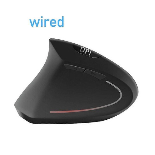 RYRA Ergonomic Vertical Mouse 2.4G Wireless Left-Handed Computer 6 Buttons 1600 DPI