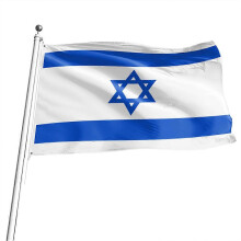 (60x90cm) Large Sizes Israel Flag Lightweight Israel-Country Flag for Building