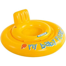 Intex 56585EU Inflatable Baby Swim Ring, 70 cm, Circle for Infants 6 to 12 Months, Safe and Comfortable