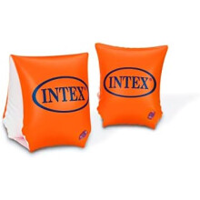Intex 58642EP Deluxe Arm Bands for Kids, 9in x 6in, Swimming Arm Floaties for Ages 3-6, Safe Pool Floatation Arm Rings