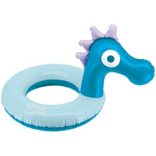 (Seepferdchen) Quut Inflatable Swim Ring for Kids Ages 3-8, 60cm, Durable Non-Toxic Vinyl, Reusable Swimming Pool Toy
