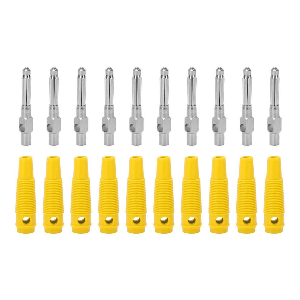 10 Stücke 4mm 7Pin Bananenstecker Kupfer 1000V 32A
