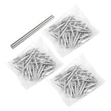(300pcs) Double-Headed Skirting Nails Upgraded Thread Seamless Nails for Skirting Boards, Invisible No Trace Safety Screws