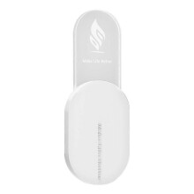 (Small Flame, White) Portable Ultrasonic Mosquito Repeller USB Powered Electronic Pest Control for Home, Office & Travel