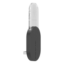 (Small Flame, Black) Portable Ultrasonic Mosquito Repeller USB Powered Electronic Pest Control for Home, Office & Travel