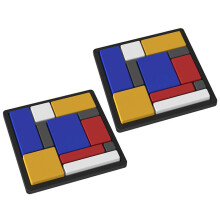 (2pcs) Logic Puzzle Block Set - 88 Challenges Geometric Blocks Game STEM Educational Toy for Kids Logic IQ Brain Traning