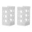 2 Pcs Aluminum U-Shaped Robot Bracket DIY Accessories Model 3111-0004-0001 11