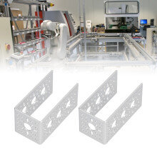 2 pièces de support en U en alliage d'aluminium 3111-0004-0001