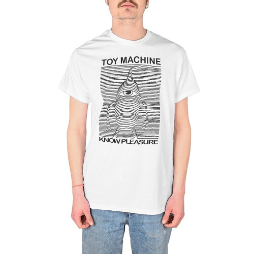 (L,White)Toy Machine Toy Division S/S T-Shirt - White
