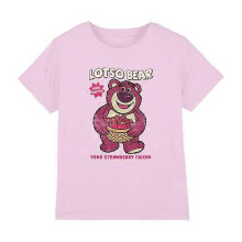 (9-11 Years,Light Pink)Toy Story Childrens/Kids Strawberry Friend Lotso T-Shirt