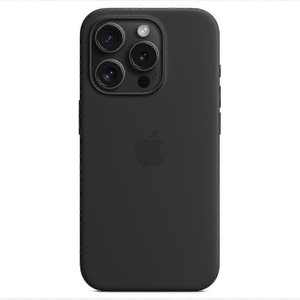 (iPhone 15 Pro Max, Black) For iPhone 15 Pro Max Case Silicone Magnetic Phone Cover Compatible with MagSafe