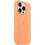 (Orange Sorbet) For Apple iPhone 15 Pro Silicone Case with MagSafe 5