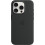 (Black) For Apple iPhone 15 Pro Silicone Case with MagSafe 1