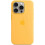 (Sunshine) For Apple iPhone 15 Pro Silicone Case with MagSafe 1