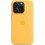 (Sunshine) For Apple iPhone 15 Pro Silicone Case with MagSafe 2