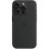 (Black) For Apple iPhone 15 Pro Silicone Case with MagSafe 2