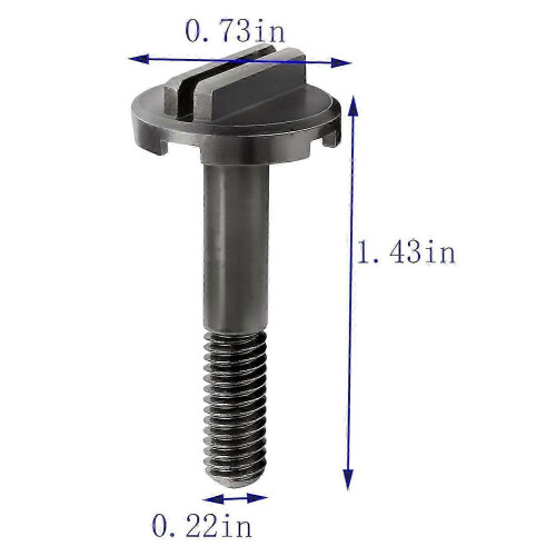 2pcs 06-75-0025 Blade Backing Screw Replacement for Milwaukee 2626-20 M18 2
