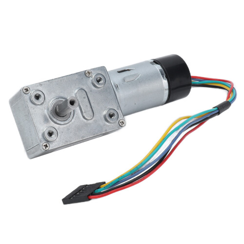 Motor de angrenaj cu encoder pentru proiecte de robotică, motor de reducere a angrenajului cu encoder cu efect Hall de mare viteză cu performanță 2