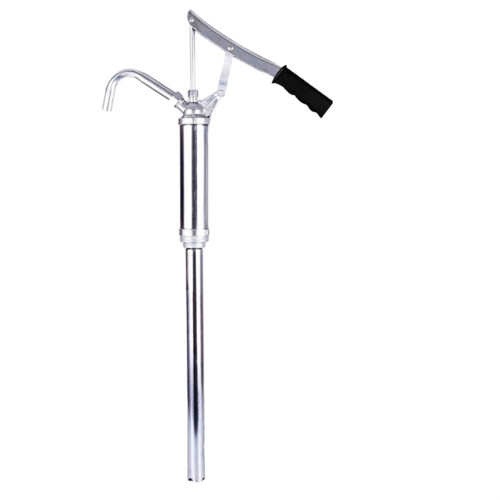 Lever Action Barrel Drum Pump For Other WaterBased Media General Purpose HeavyDuty Silver