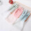 (Code M, Pink) Multi Purpose Waterproof Gloves Waterproof Sturdy Household Cleaning Gloves for Laundry Room 4