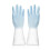 (Code M, Blue) Multi Purpose Waterproof Gloves Waterproof Sturdy Household Cleaning Gloves for Laundry Room 1