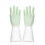 (Code M, Green) Multi Purpose Waterproof Gloves Waterproof Sturdy Household Cleaning Gloves for Laundry Room 1