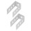 2 pièces de support en U en alliage d'aluminium 3111-0004-0001 7