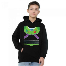 (9-11 Years,Athletic Heather)Toy Story Childrens/Kids Buzz Lightyear Costume Heather Hoodie