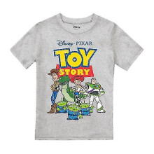 (5-6 Years,Grey Heather)Toy Story Boys Group T-Shirt