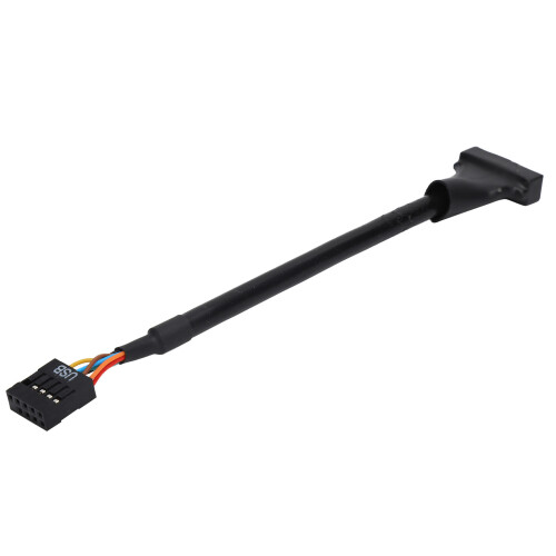 Tragbares USB 3.0 20-Pin-Header-Stecker auf USB 1