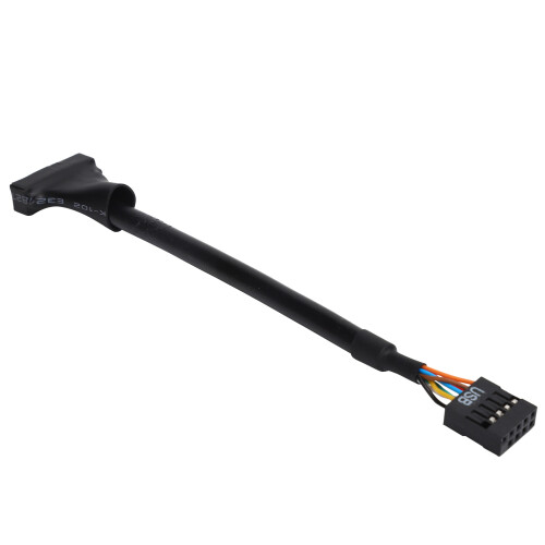 Tragbares USB 3.0 20-Pin-Header-Stecker auf USB 2