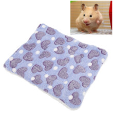 Hamster Warm Fleece Pad, Soft & Cozy, Purple, Small Pet Bed