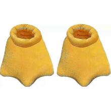 (40 to 45,yellow)Cartoon Duck Feet Slippers Halloween Cosplay Monster Paw Slippers Cute Fluffy Paws Winter Indoor House Shoes