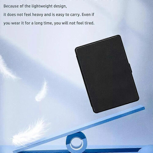 (Deep Blue) Slimshell Case for 7" Kindle Paperwhite (12th generation) 2024 Premium PU Cover 1