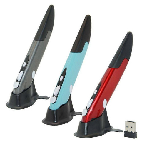 2023 Creative Personality Vertical Pen-Shaped Stylus 2.4G Wireless Mouse Pen Battery 1