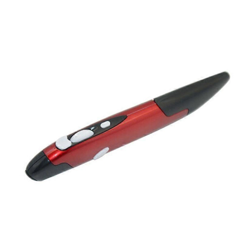 2023 Creative Personality Vertical Pen-Shaped Stylus 2.4G Wireless Mouse Pen Battery 2