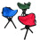 Multipurpose Fishing Chair Three-legged Foldable Outdoor Folding Stool Camping Beach 2