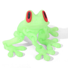 (S) Posable Frog Fridge Magnet 3D Printed Magnetic Frogs Toy Funny Refrigerator Magnets for Home Kitchen Office