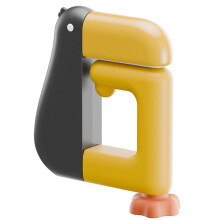 (Black) Foldable Duck Shaped Table Hook Adjustable No-Drill Purse Hanger & Bag Clamp for School Office Desk Organization