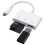 Type-C OTG Card Reader USB 3.0 SD/TF Memory Card Adapter for iPhone Android Camera & PC 2