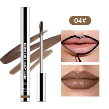 (04) Peel off Lip Stain, Peel off Lip Liner Stain, Transfer-proof Waterproof Cosmetics Tint Lip Liner for Women Girls