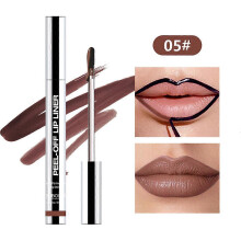 (05) Peel off Lip Stain, Peel off Lip Liner Stain, Transfer-proof Waterproof Cosmetics Tint Lip Liner for Women Girls
