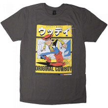 (XL,Charcoal Grey)Toy Story Unisex Adult Original Cowboy T-Shirt