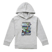 (9-11 Years,Athletic Heather)Toy Story Childrens/Kids Racing Champions Buzz & RC Heather Pullover Hoodie