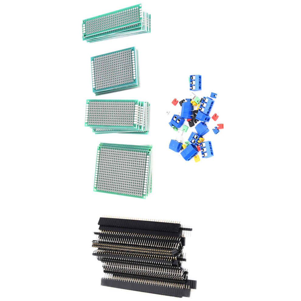 100Pcs Double Sided Pcb Boards Set For Electronic Circuit Prototyping 8411376945680