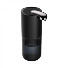 P12S Black Transparent Automatic Foaming Hand Soap Dispenser, Adjustable Output, Contactless, ABS Bathroom Accessory, Multicolor