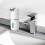 P12S Black Transparent Automatic Foaming Hand Soap Dispenser, Adjustable Output, Contactless, ABS Bathroom Accessory, Multicolor 2