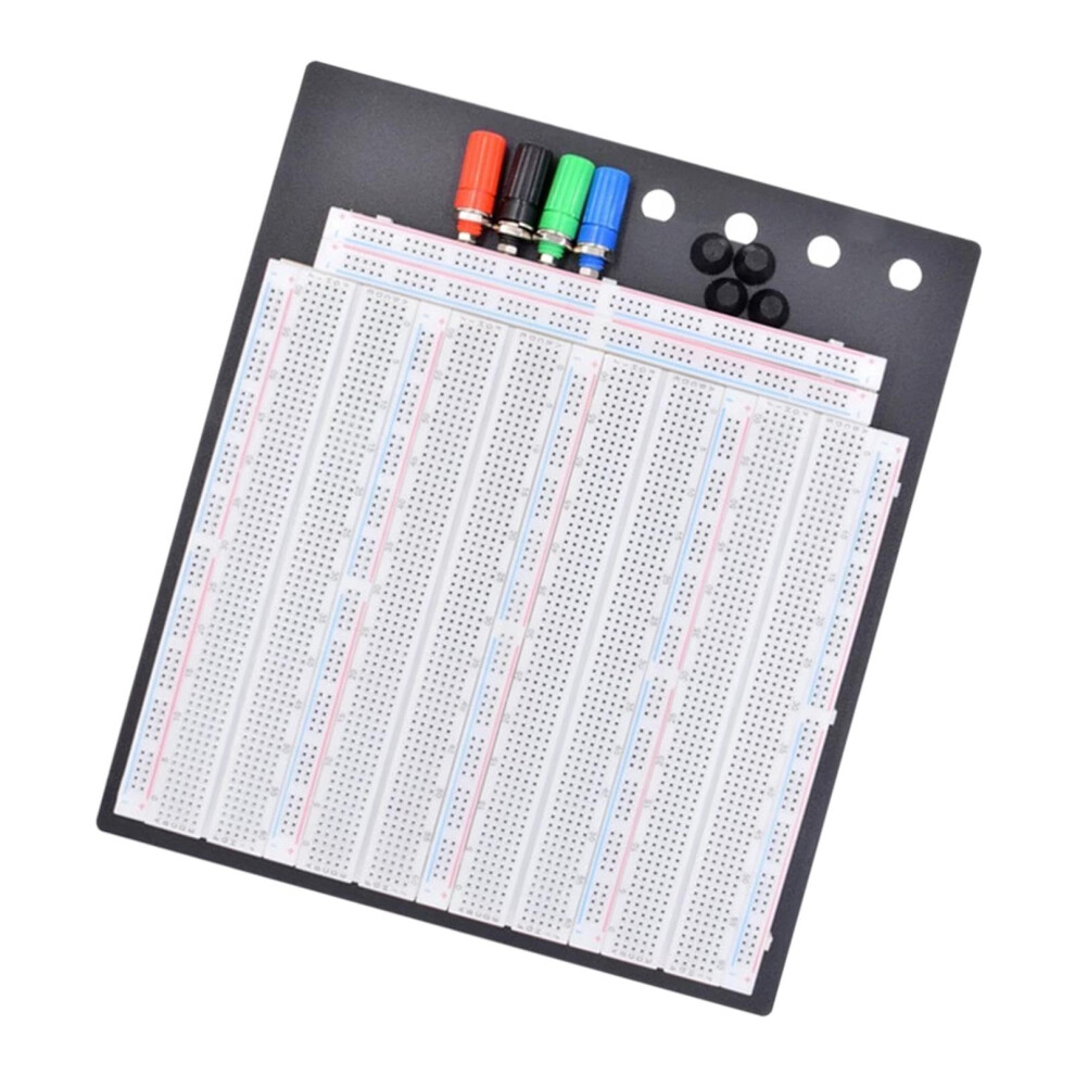Large Solderless Breadboard 3220 Tie Points For Easy Circuit Prototyping And Electronics Training 9347817729153