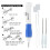 DIY Sewing Tools Kit Magic Embroidery Pen Punch Needle Set with 12 Color Threads 3